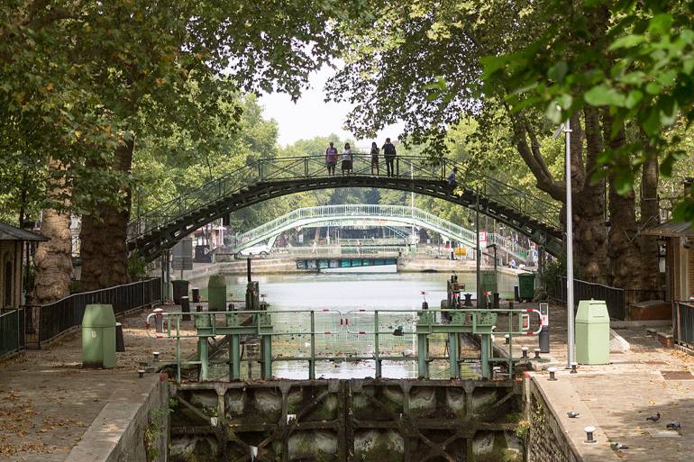 Le canal Saint-Martin